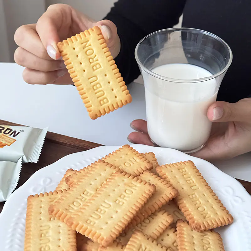 Biscuits aromatisés au fromage aux œufs à haute teneur en protéines DHA